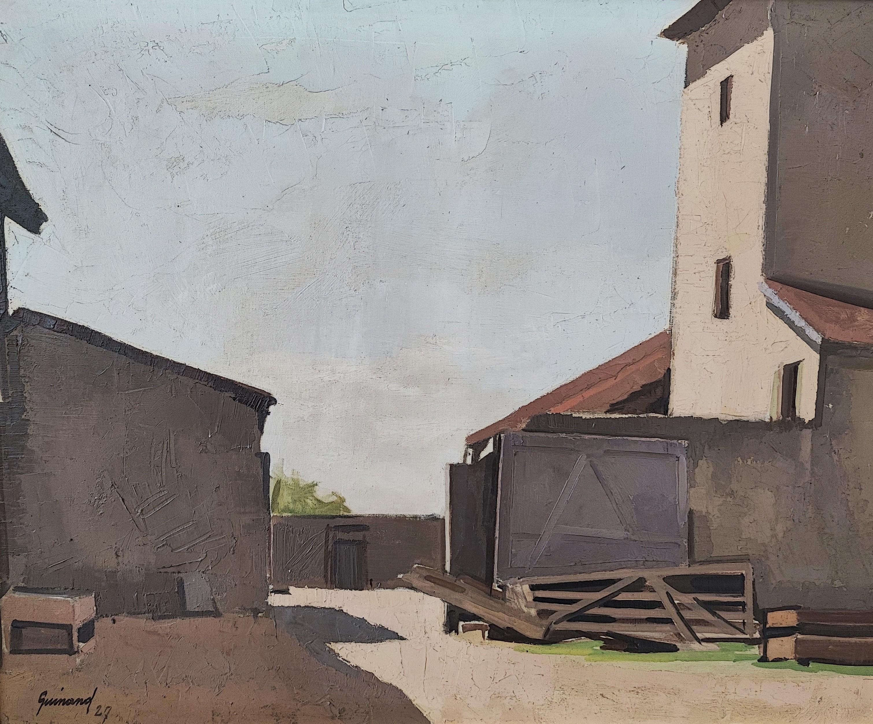 René Guinand Landscape Painting - Saint George Farm