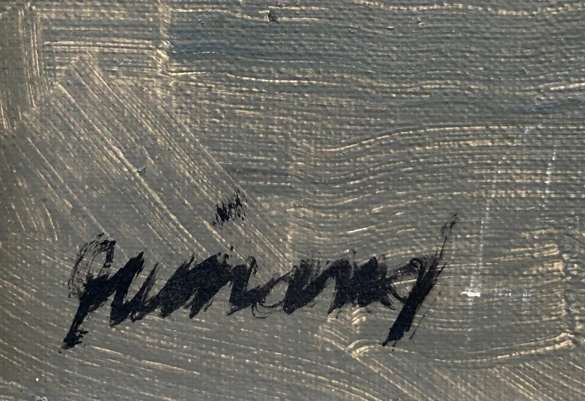 Weinglas (Moderne), Painting, von René Guinand