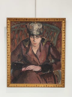 Woman with a chef's Hat Belle Epoque