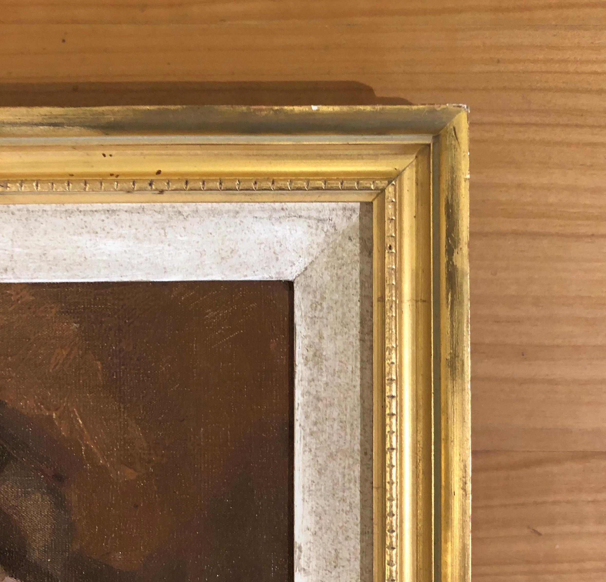 Artwork on canvas

Golden wooden frame
47.7 x 37.3 x 2.8 cm