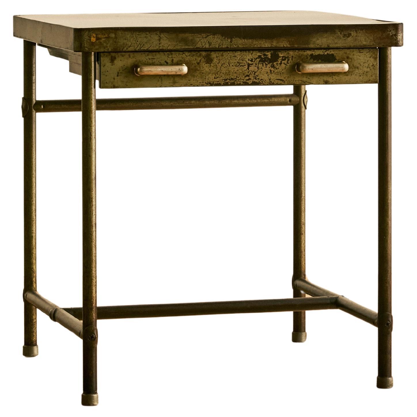 Rene Herbst Metal Desk c. 1930