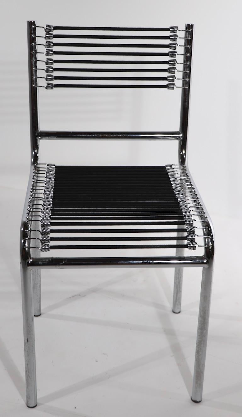 Italian René Herbst Sandows Chair, circa 1990's