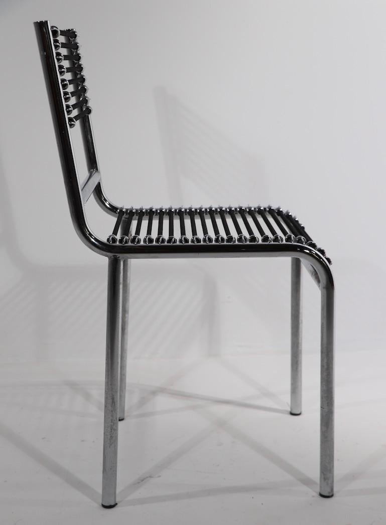 René Herbst Sandows Chair, circa 1990's 2