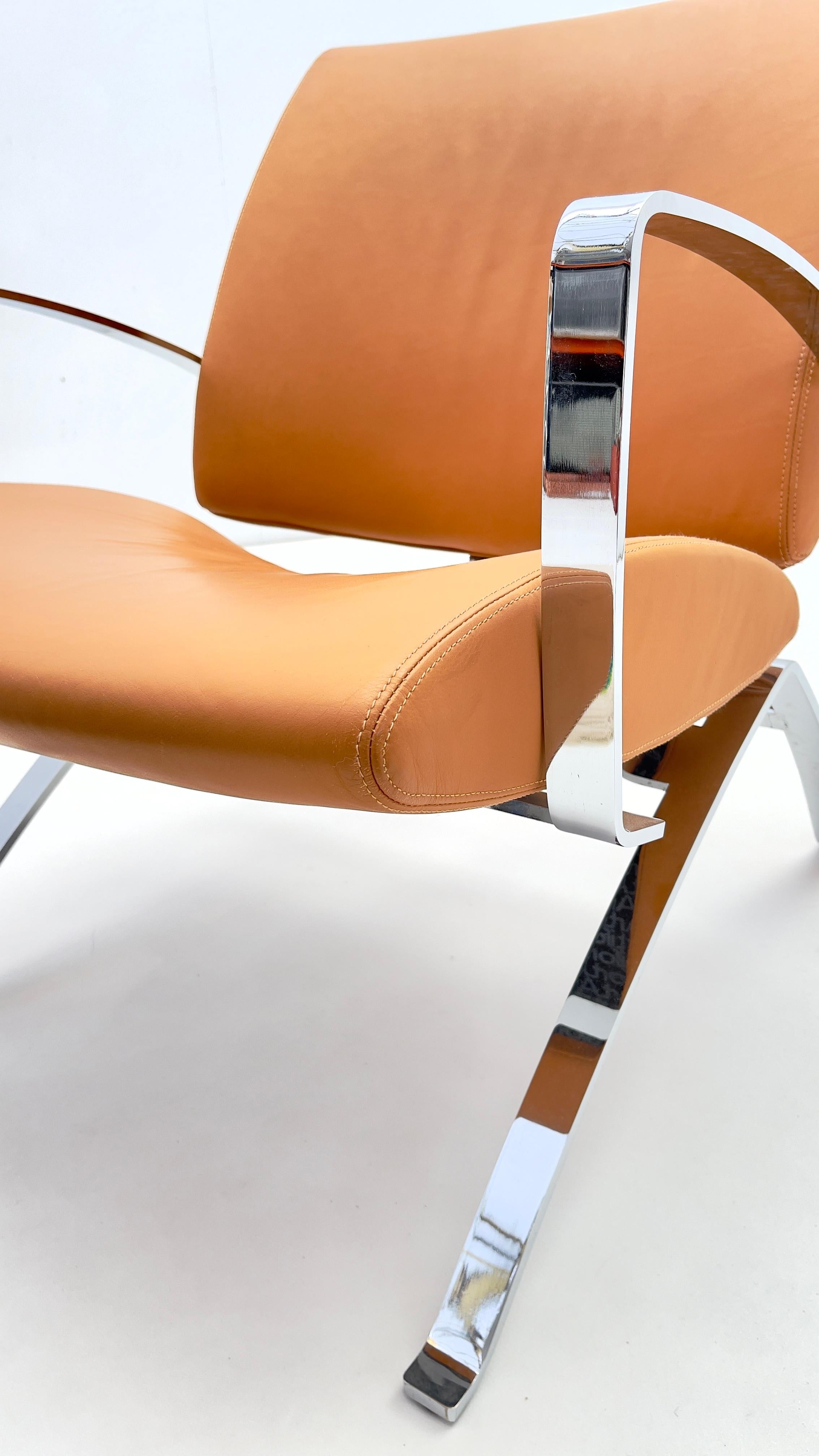 Leather Rene Holten for Artifort - Pair of 