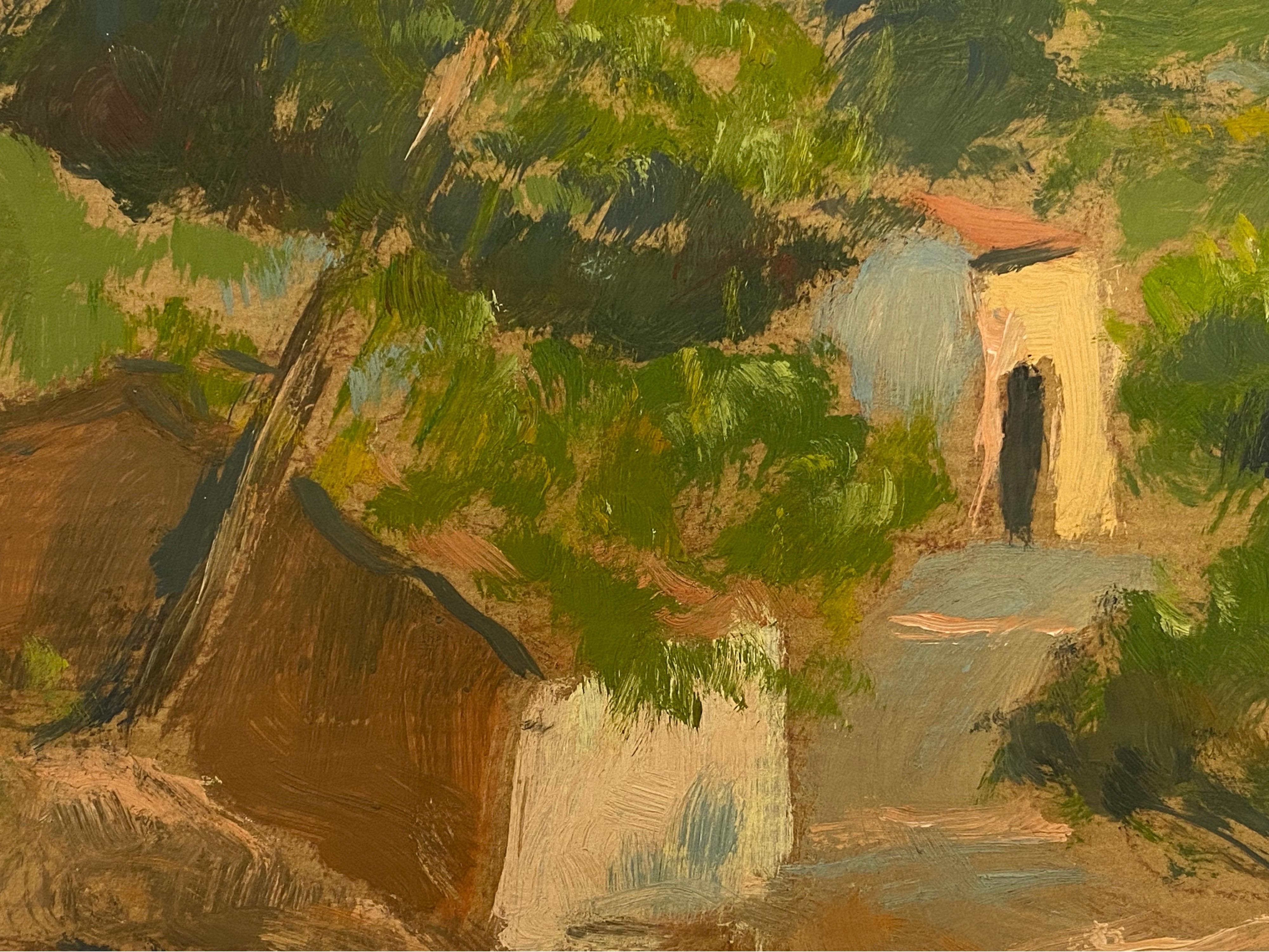Französisches impressionistisches Ölgemälde 