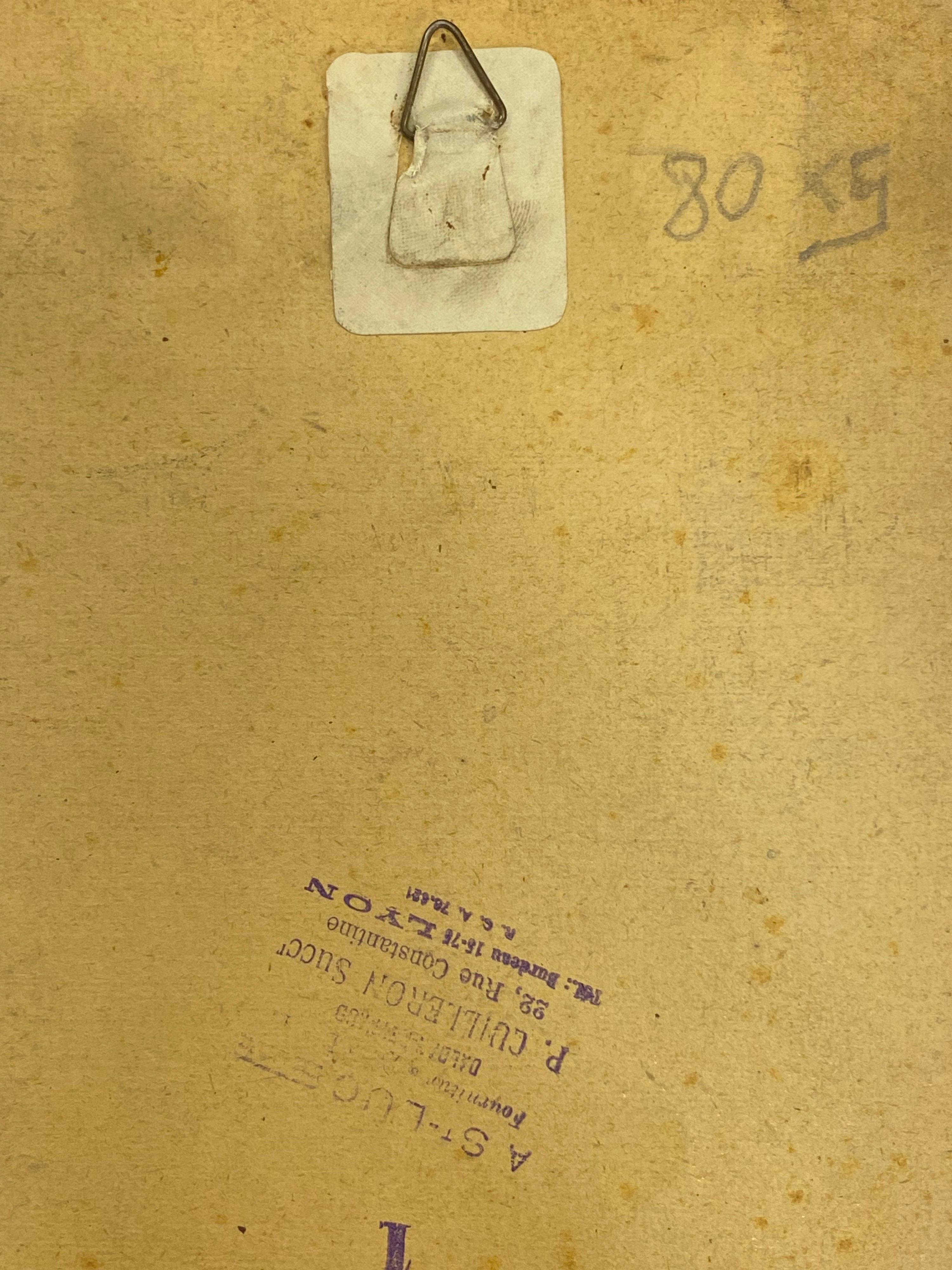Künstler/Schule: Rene Hutet (Franzose, 1907-1994)

Titel: Provence

Medium:  ölgemälde auf Karton

Größe:  gemälde: 8.5 x 6,25 Zoll

Provenienz: Privatsammlung, Frankreich

Zustand: Das Gemälde ist in gutem und ansprechendem Zustand.
