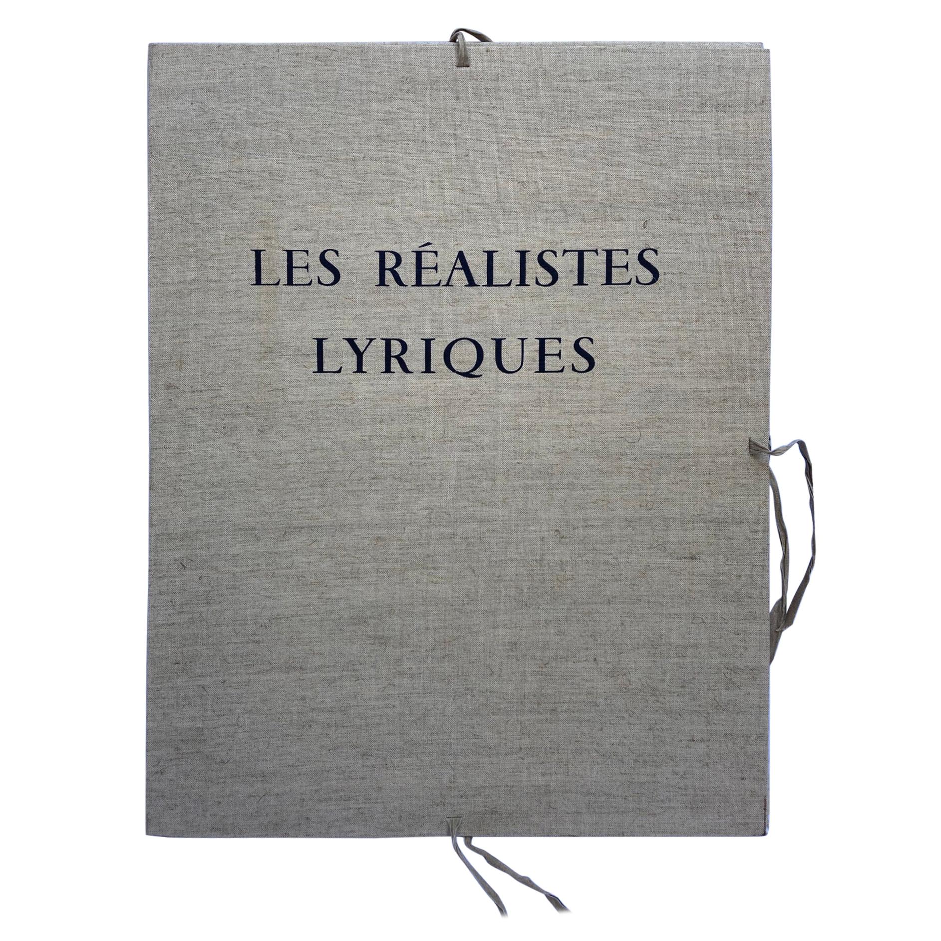 René Huyghe, Canvas Portfolio Les Réalistes Lyriques VIII, 1973