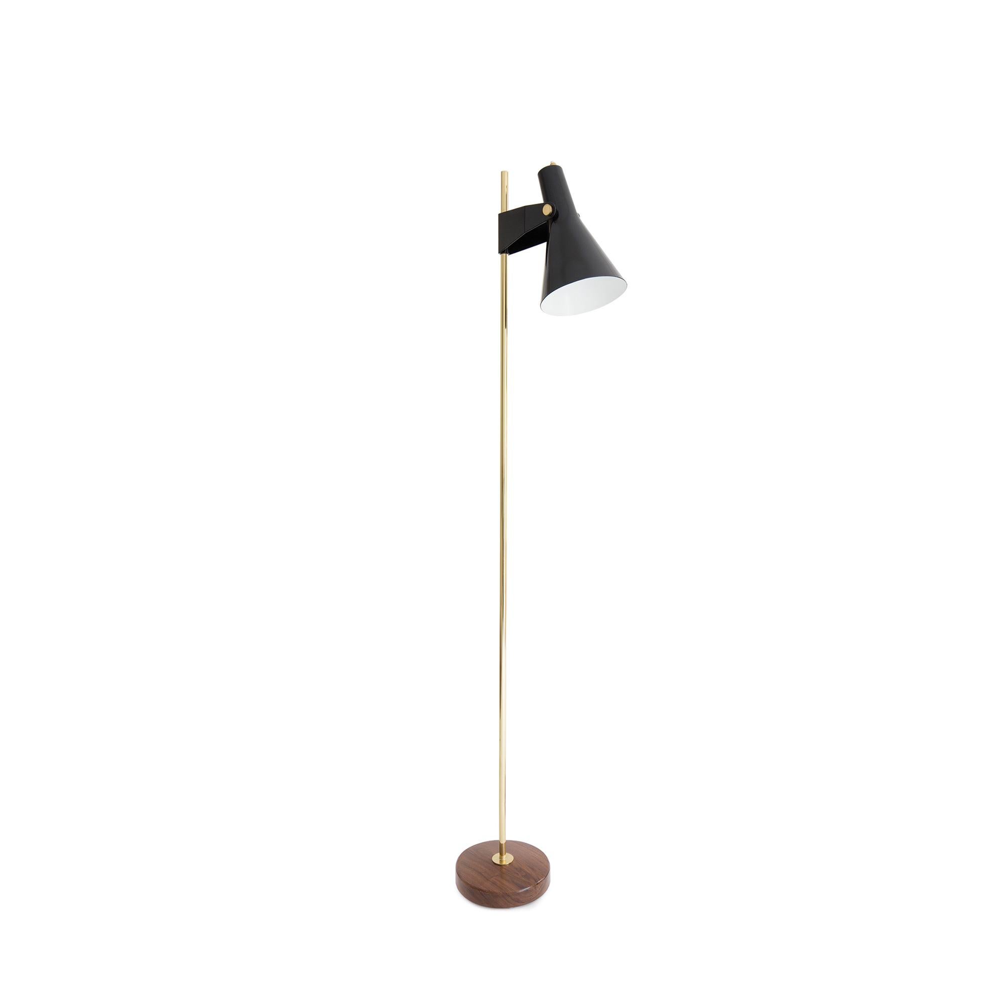 French René-Jean Caillette B4 Floor Lamp for Disderot For Sale