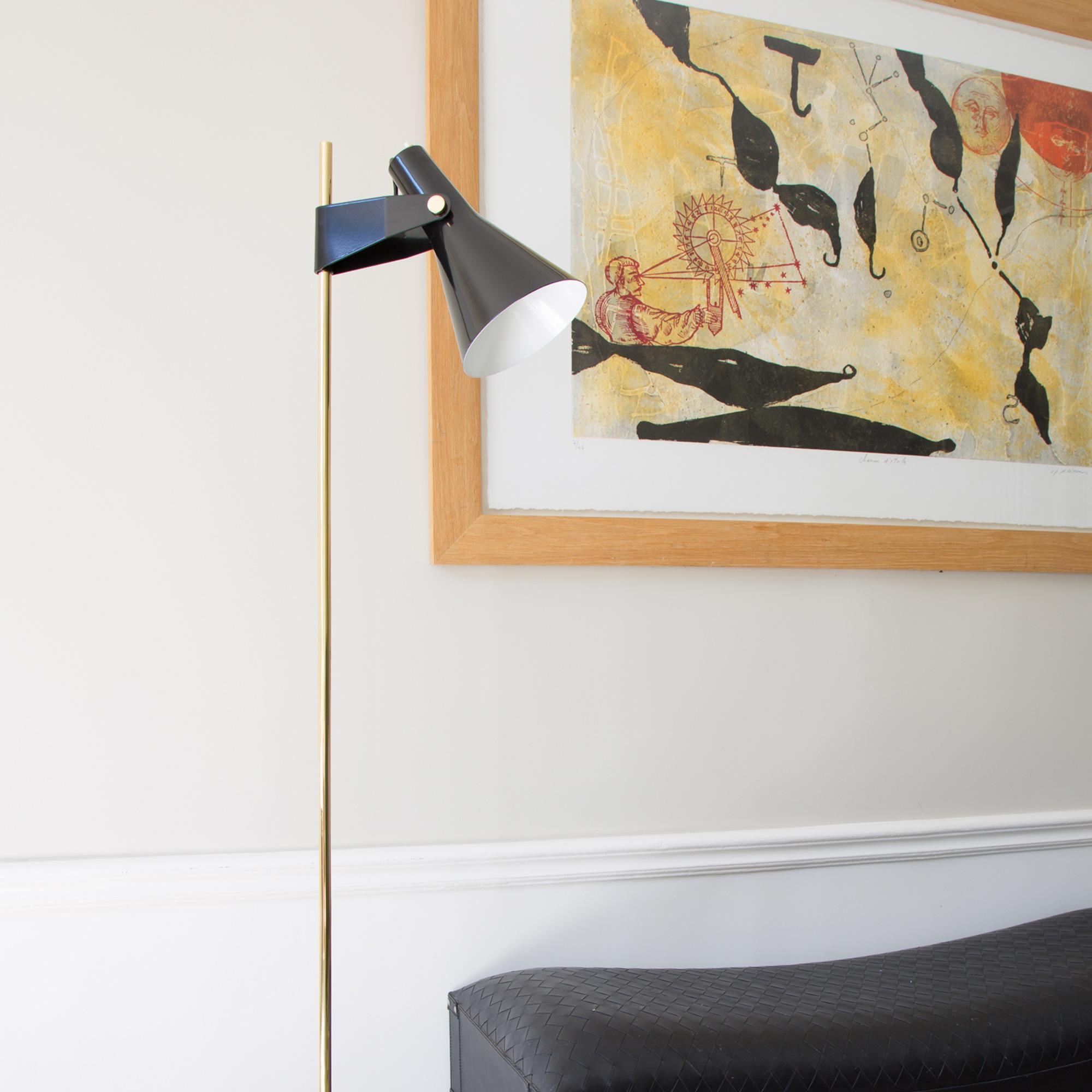 René-Jean Caillette B4 Floor Lamp for Disderot In New Condition For Sale In Glendale, CA