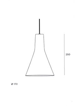 Suspension Rene-Jean Caillette B5 de Disderot:: Hauteur variable