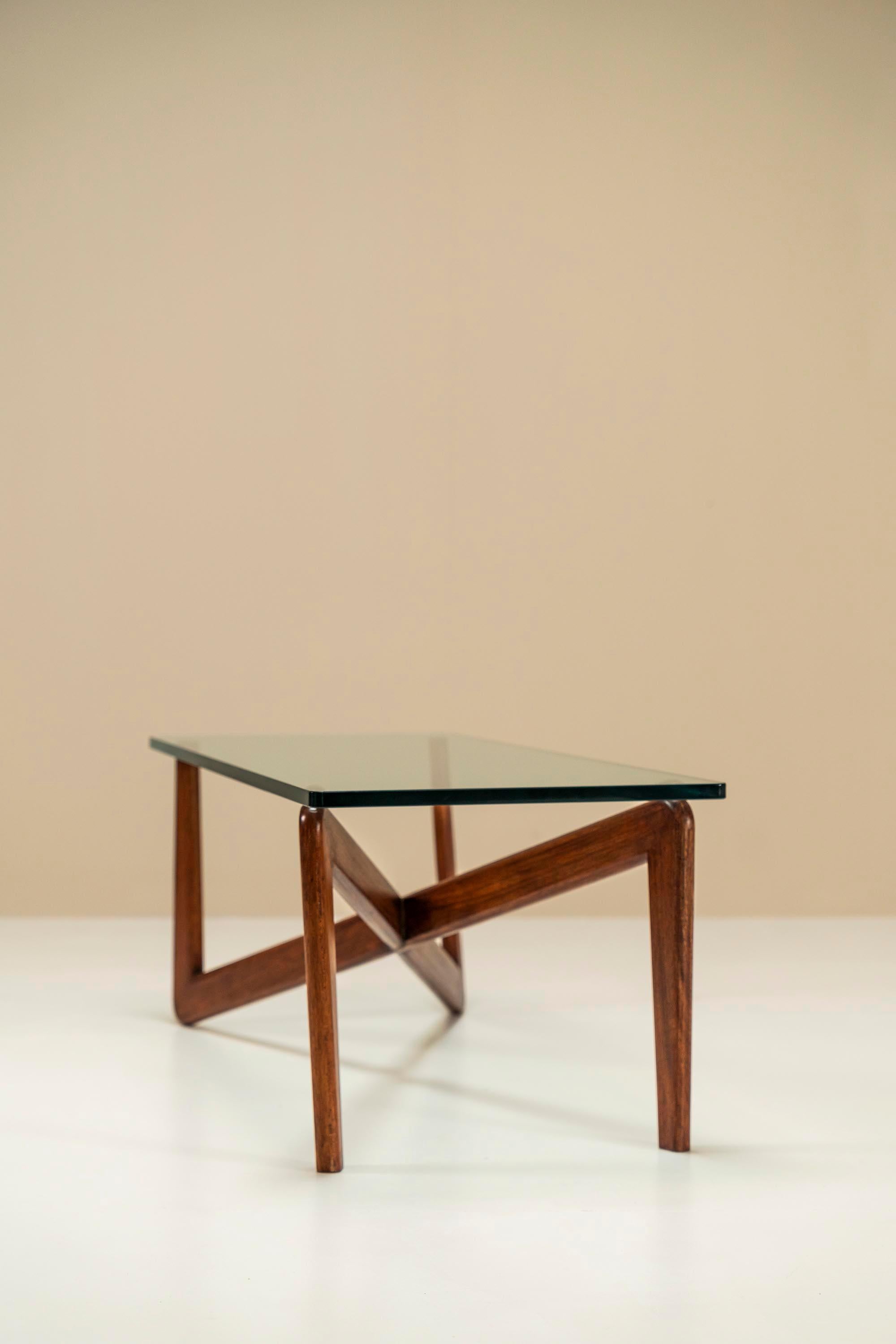 French Rene-Jean Caillette Coffee Table 'GC56', France, 1950s For Sale