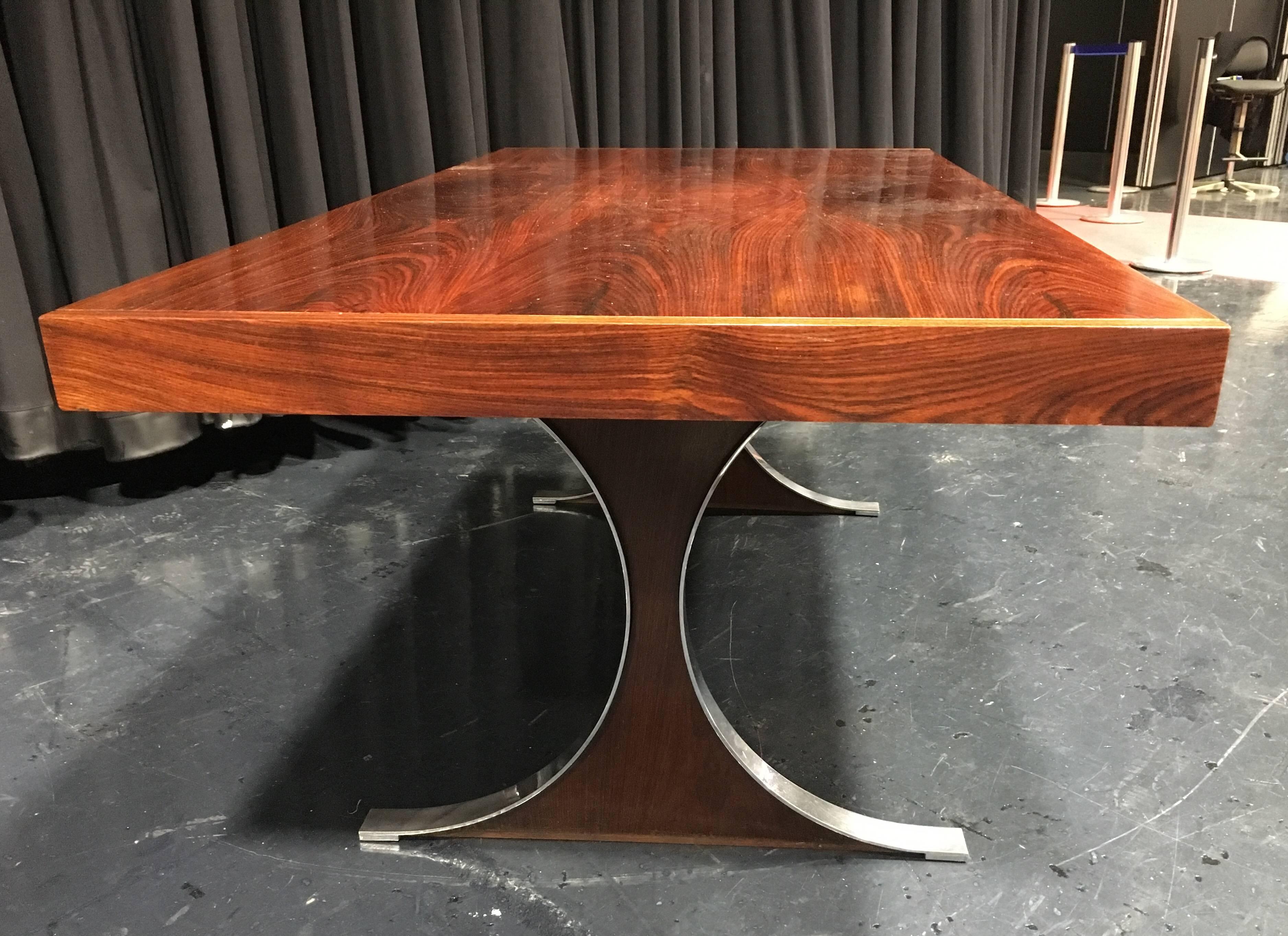 Metalwork Rene Jean Caillette Dining Table For Sale