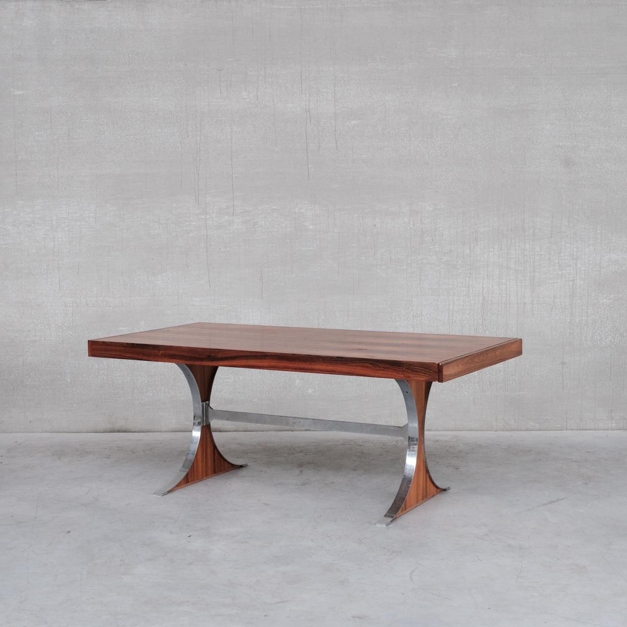 French René-Jean Caillette Mid-Century 'Sylvie' Dining Table For Sale