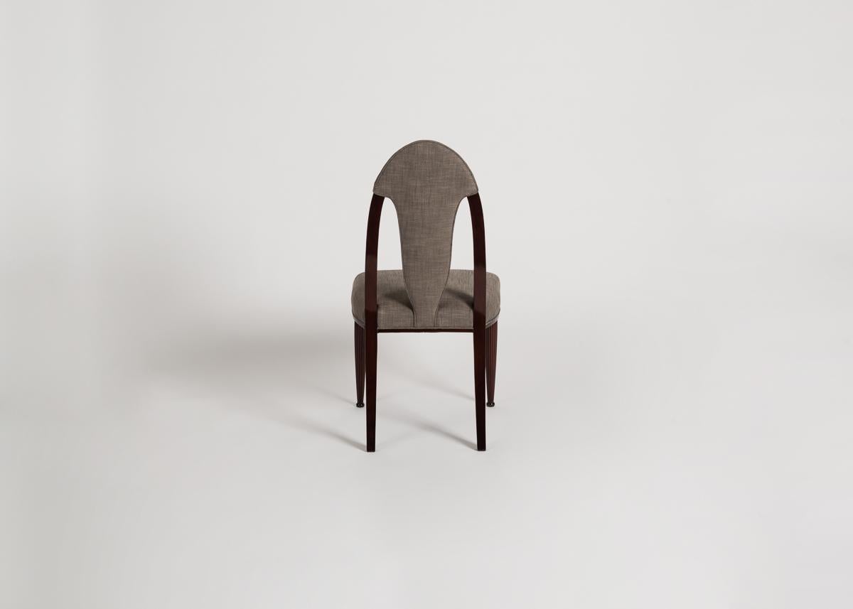 Ren Joubert & Philippe Petit für DIM, Paar Art-déco-Stühle, Frankreich, 1925 (Frühes 20. Jahrhundert) im Angebot