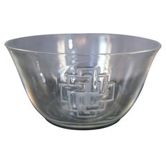 René Lalique, 10 Hagueneau Bowls, Model 1931