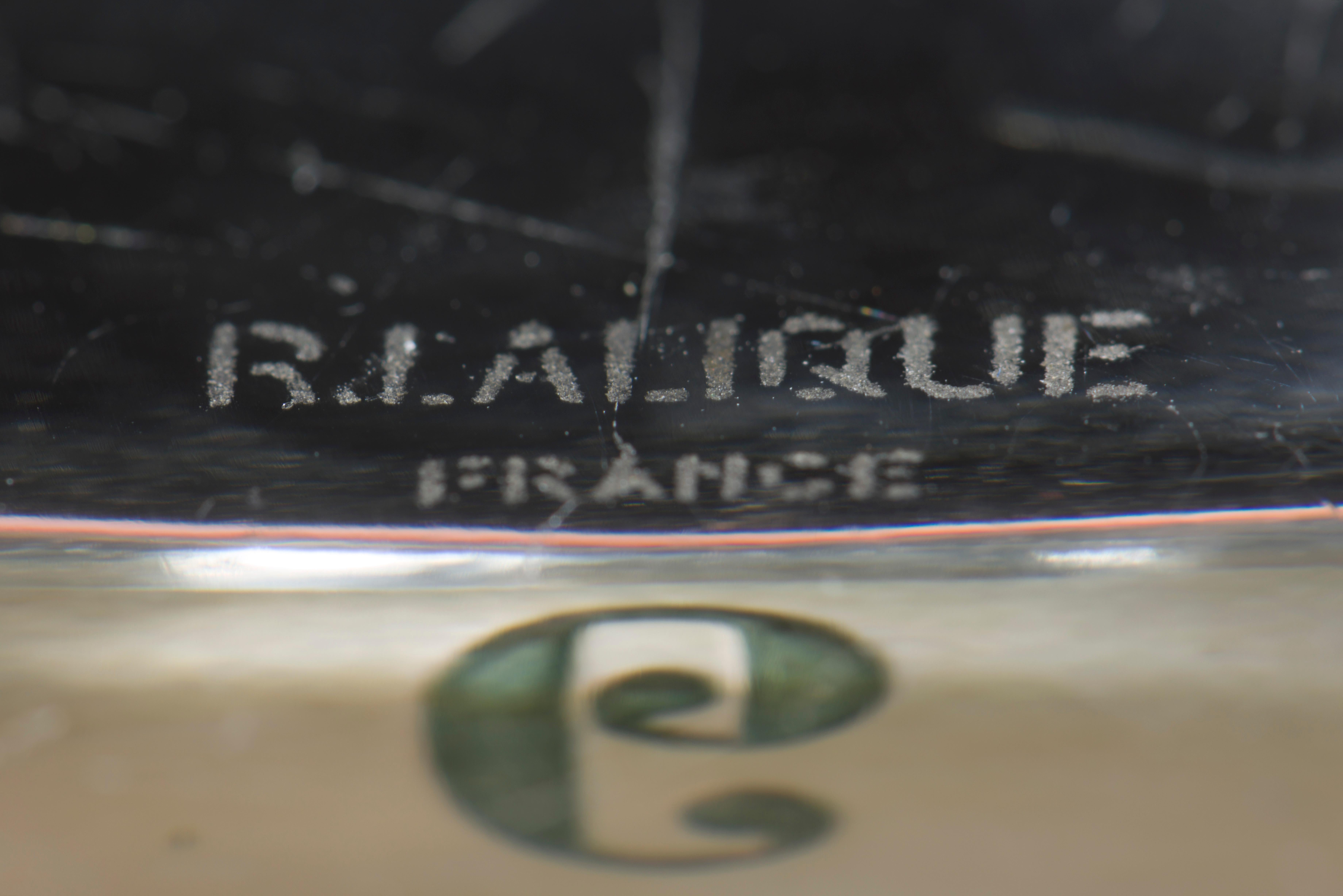 René Lalique (1860-1945) Pendule 8 jours ANTOINETTE (1931) en vente 5