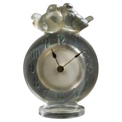 René Lalique (1860-1945) Reloj de 8 horas "ANTOINETTE" (1931)