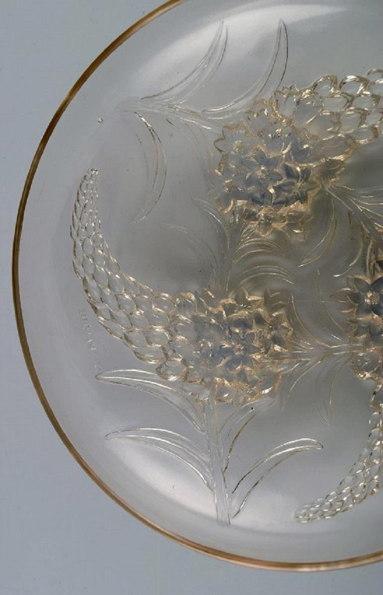 Art Nouveau René Lalique, France, Early and Rare Veronique Bowl