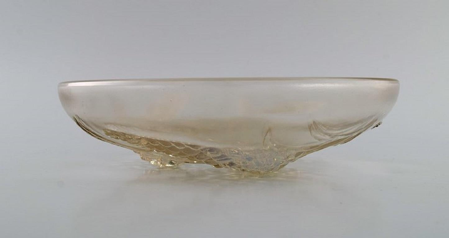 Early 20th Century René Lalique, France, Early and Rare Veronique Bowl