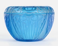 René Lalique (1860-1945) “Quatre Scarabées” Electric Blue Glass Box, , 1911