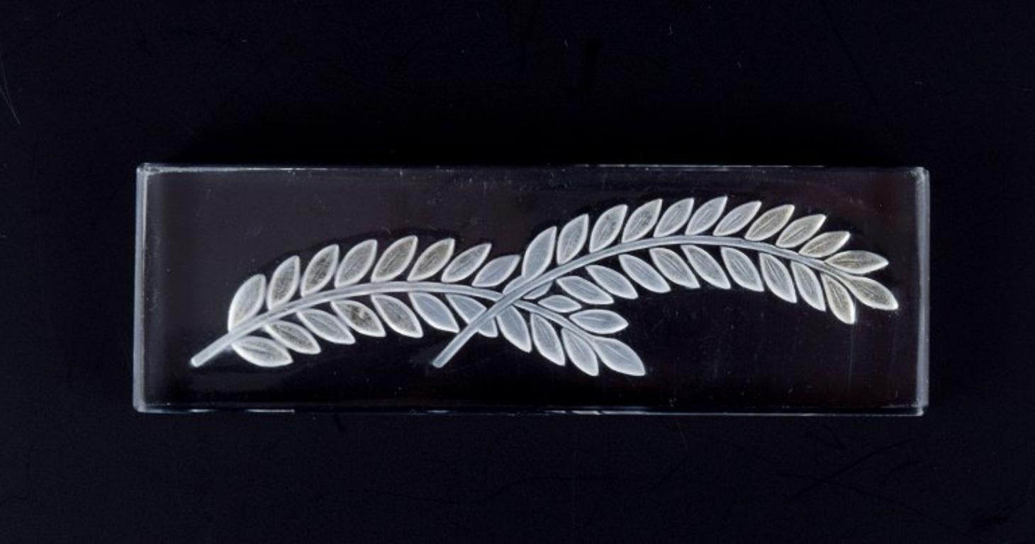René Lalique (1860-1945), set of ten knife rests. Model 