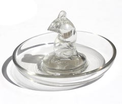 René Lalique '1860-1945' "Souris" Cendrier, Marcilhac No. 286