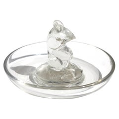 Ren Lalique "1860-1945" "Souris" Cendrier, Marcilhac No. 286