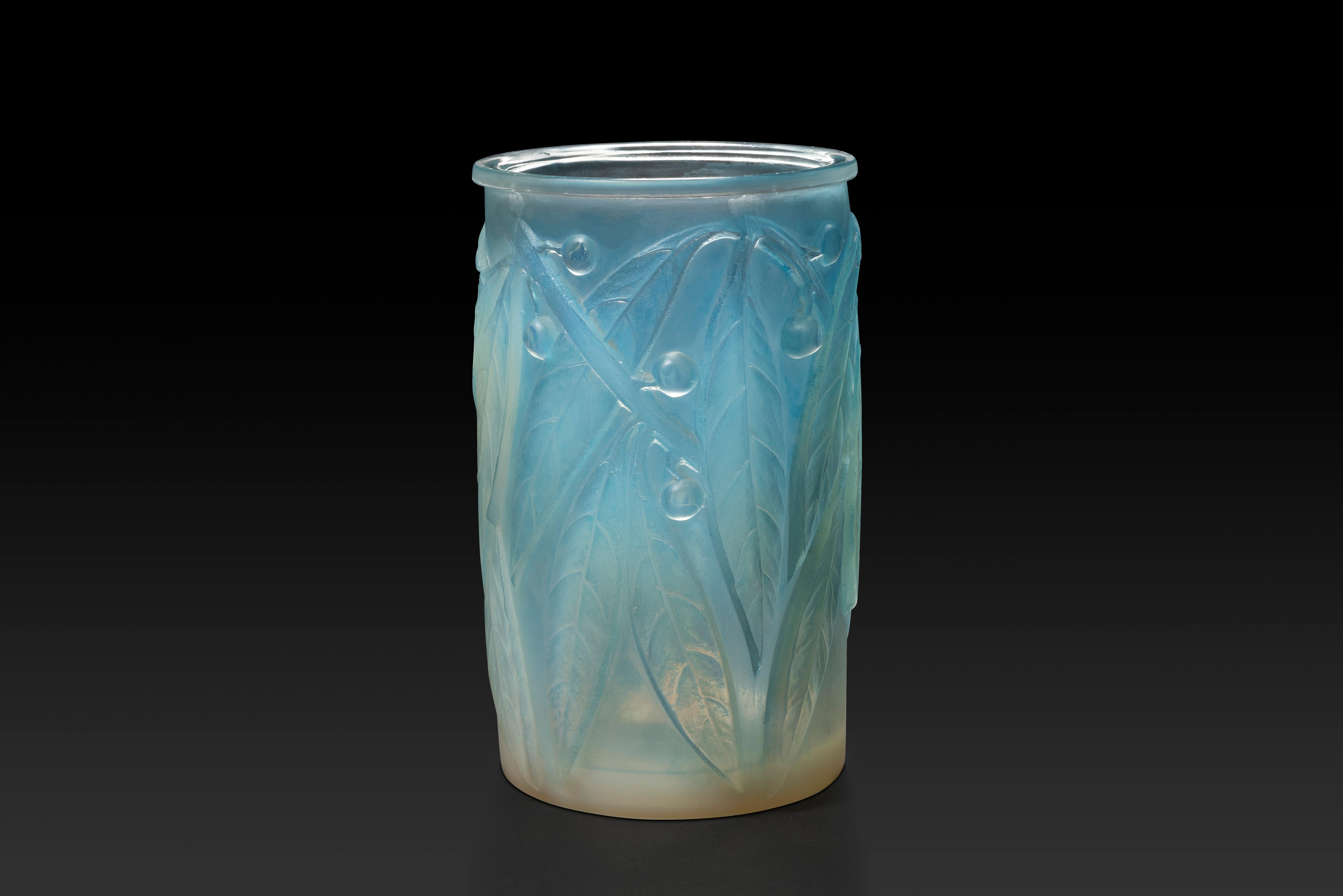 Art déco René Lalique (1860-1945) Vase 