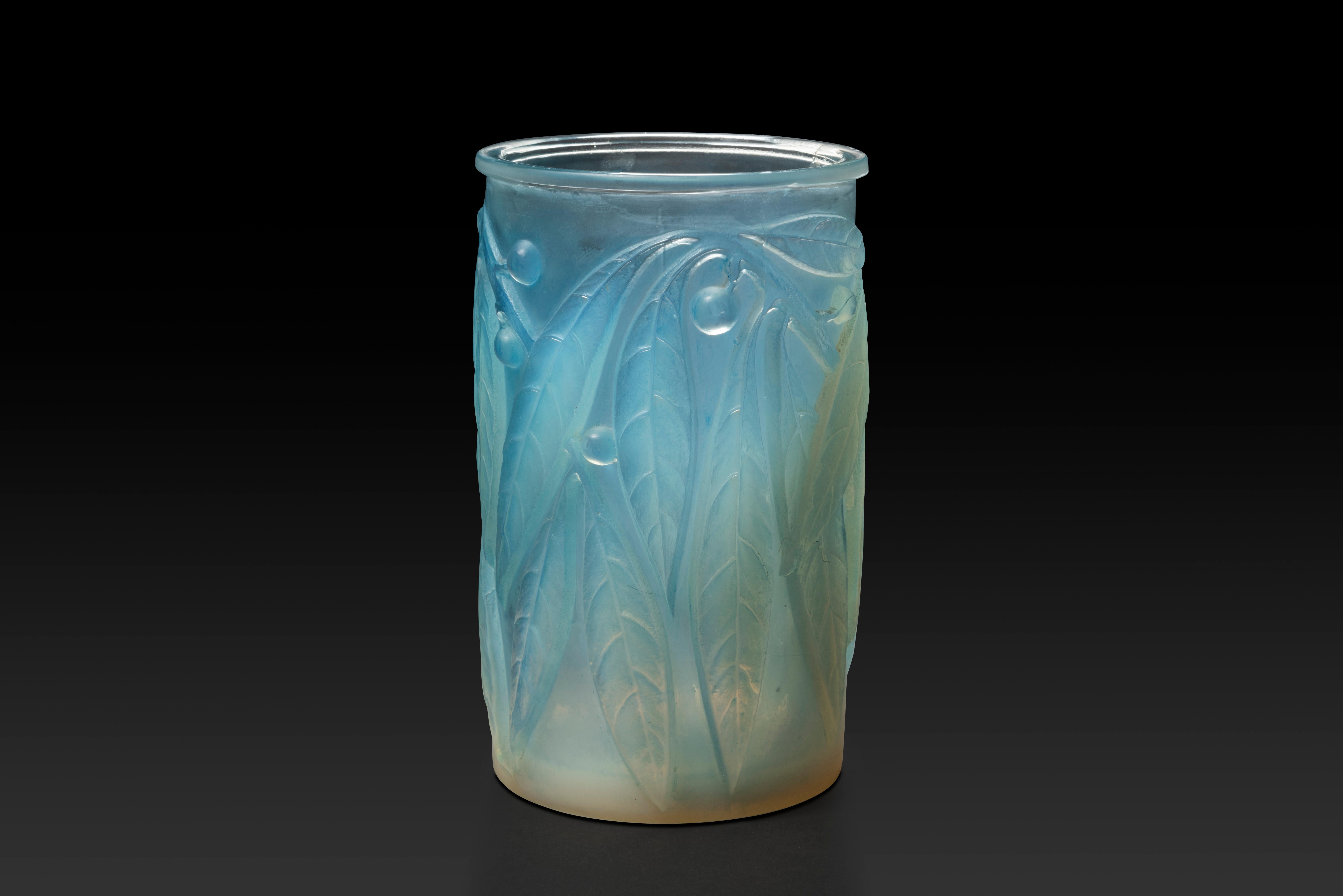Moulé René Lalique (1860-1945) Vase 
