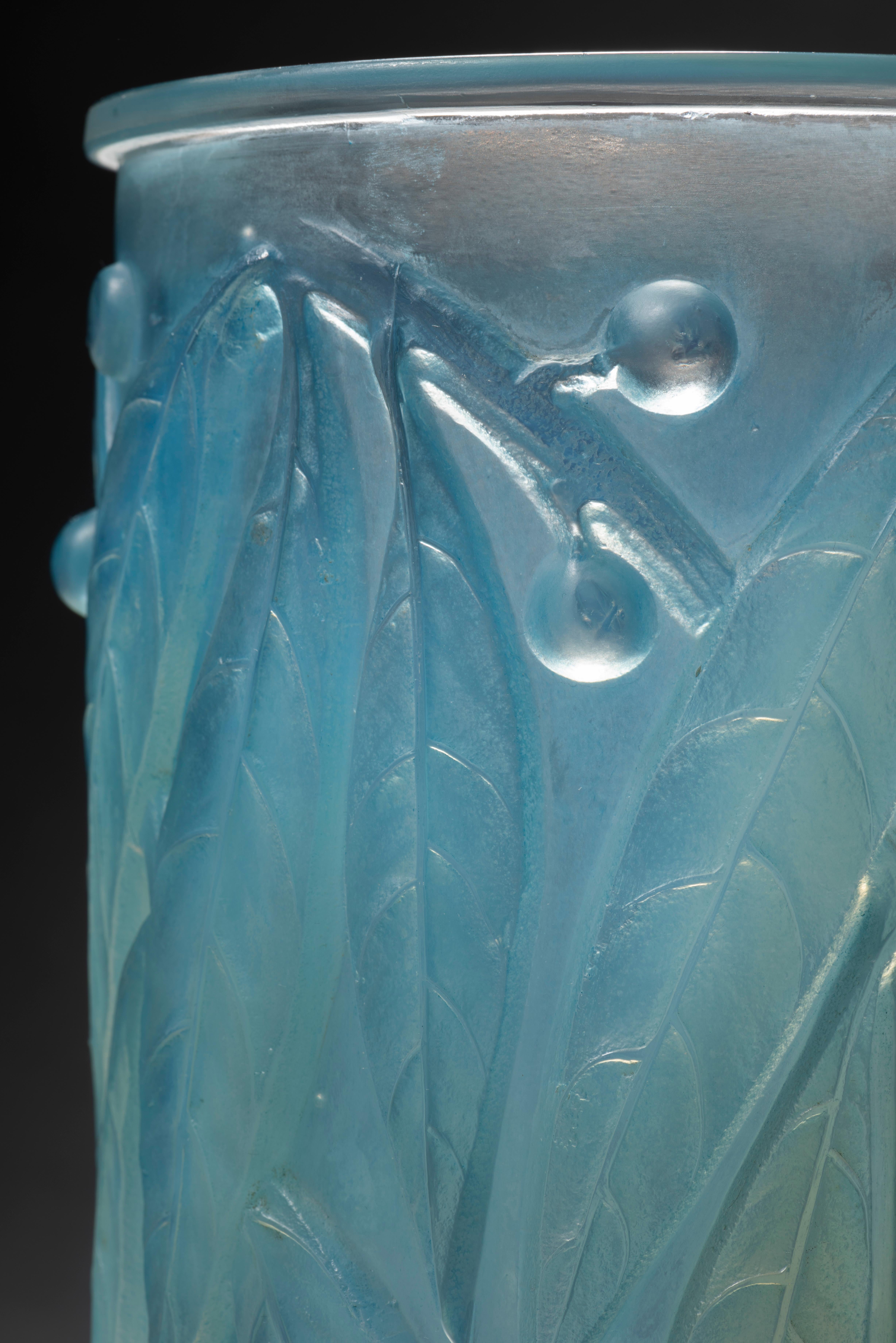 Verre d'art René Lalique (1860-1945) Vase 
