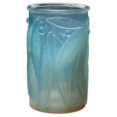 René Lalique (1860-1945) Vaso "LAURIERS" (1922) Un'opera eccezionale da acquistare