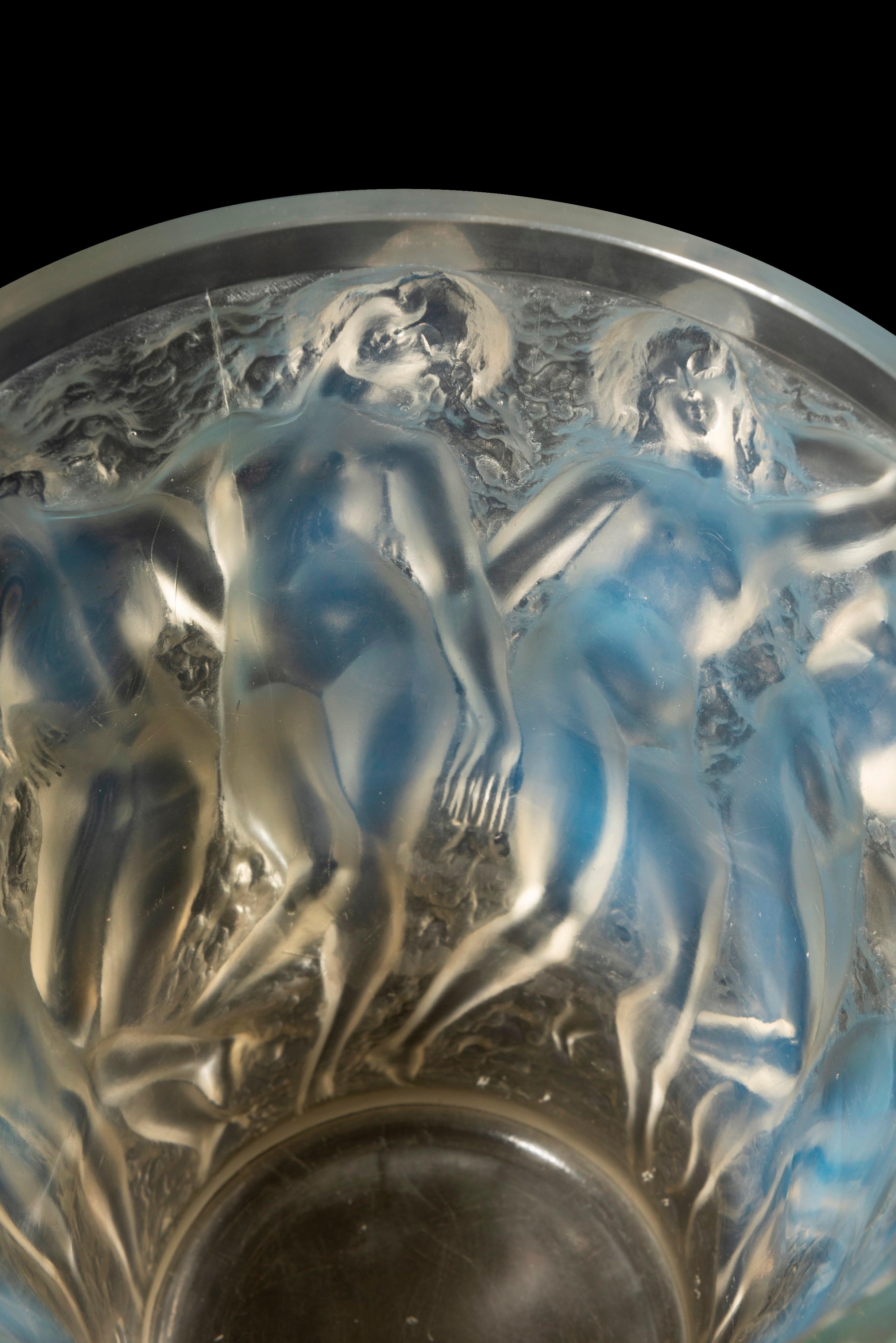 René Lalique (1860-1945) Vaso les 