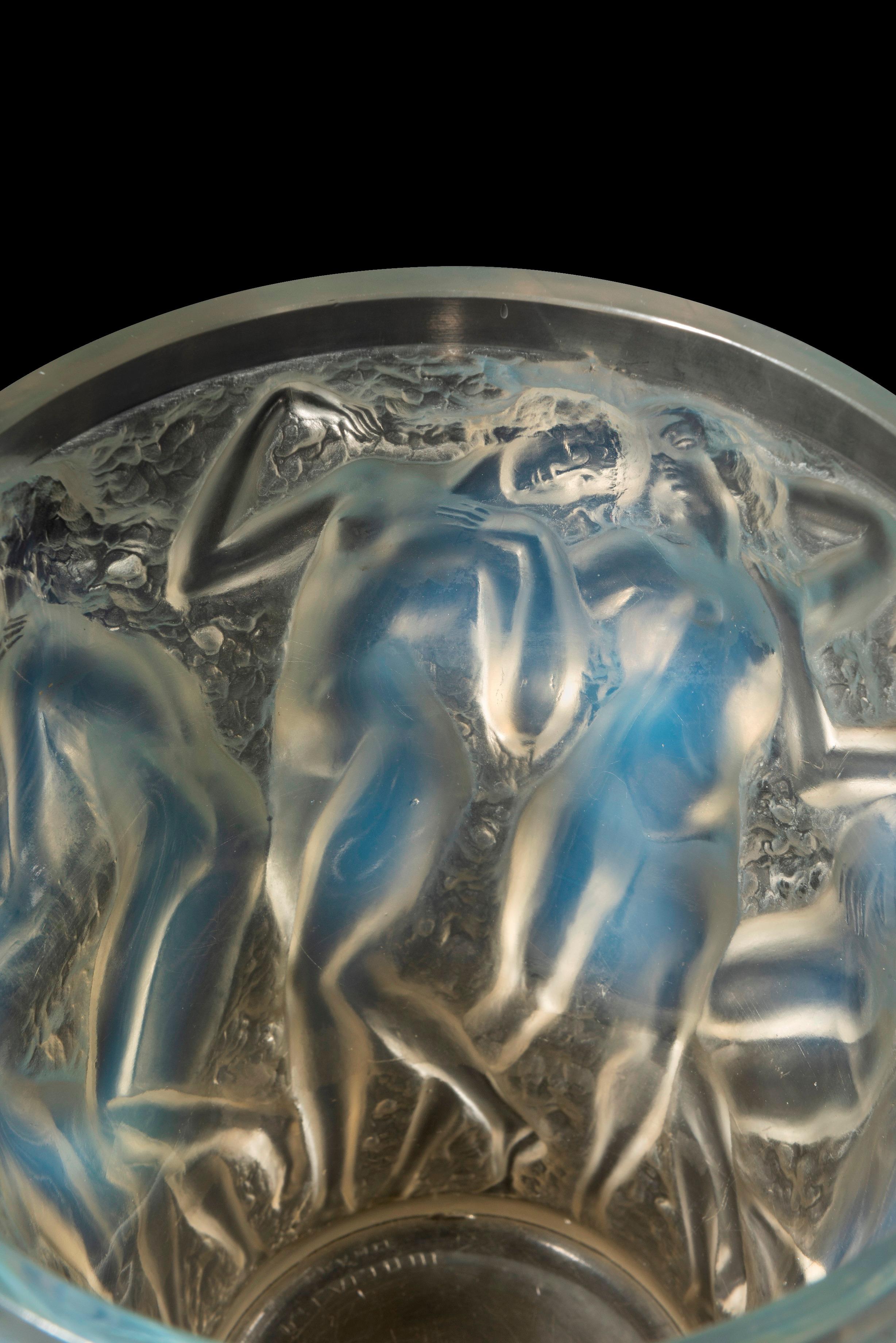 René Lalique (1860-1945) Vaso les 