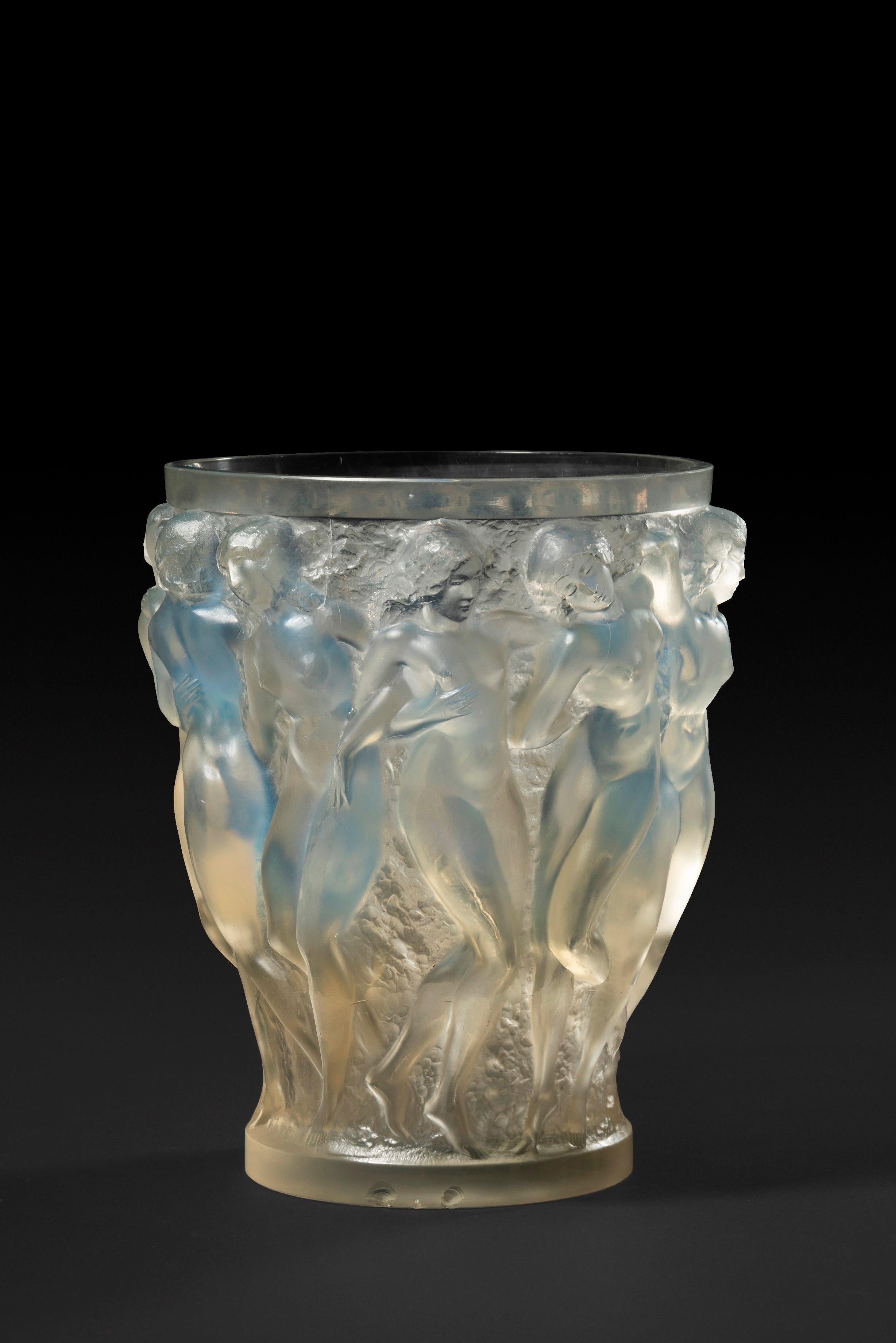 René Lalique (1860-1945) Vaso les 