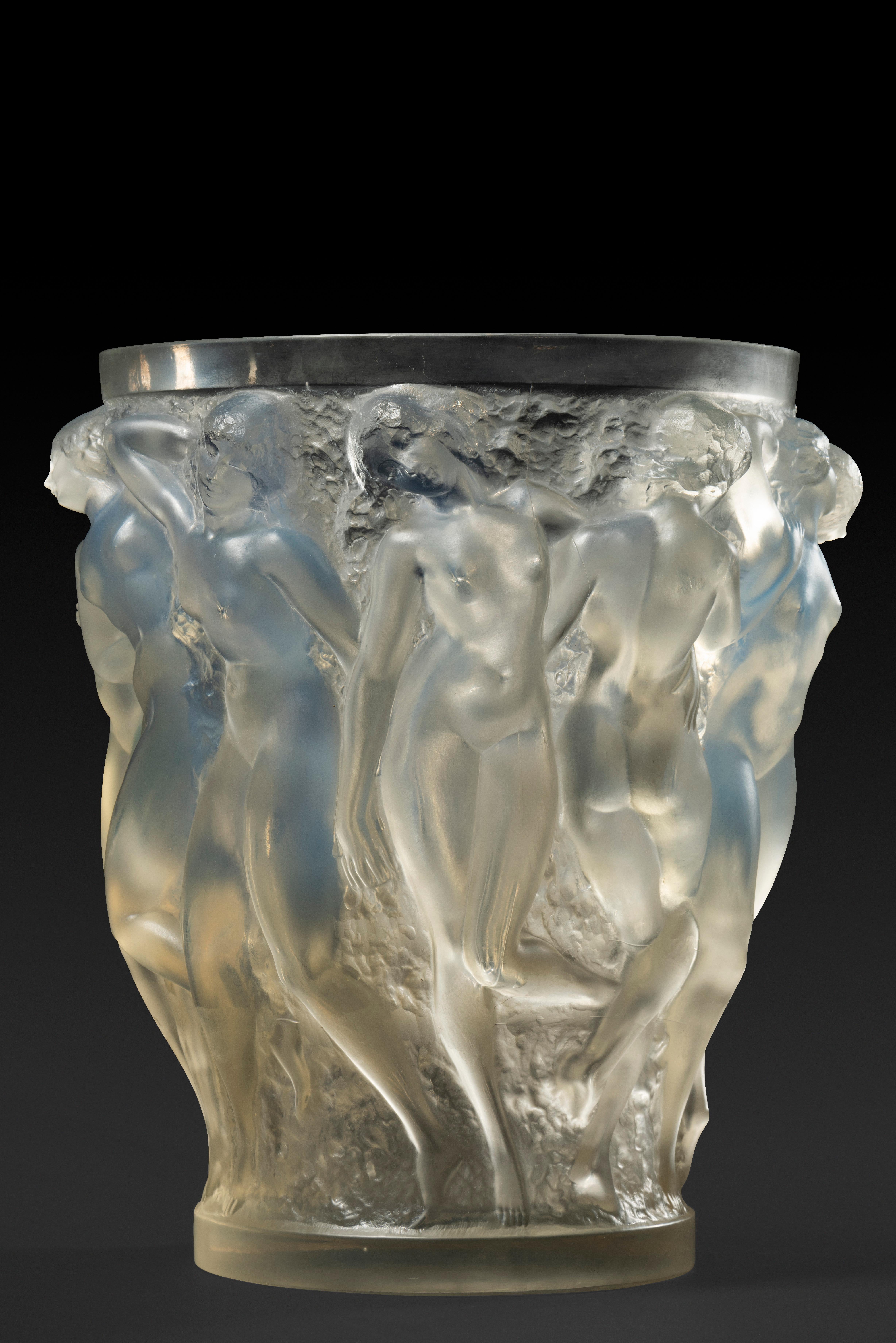 René Lalique (1860-1945) Vaso les 