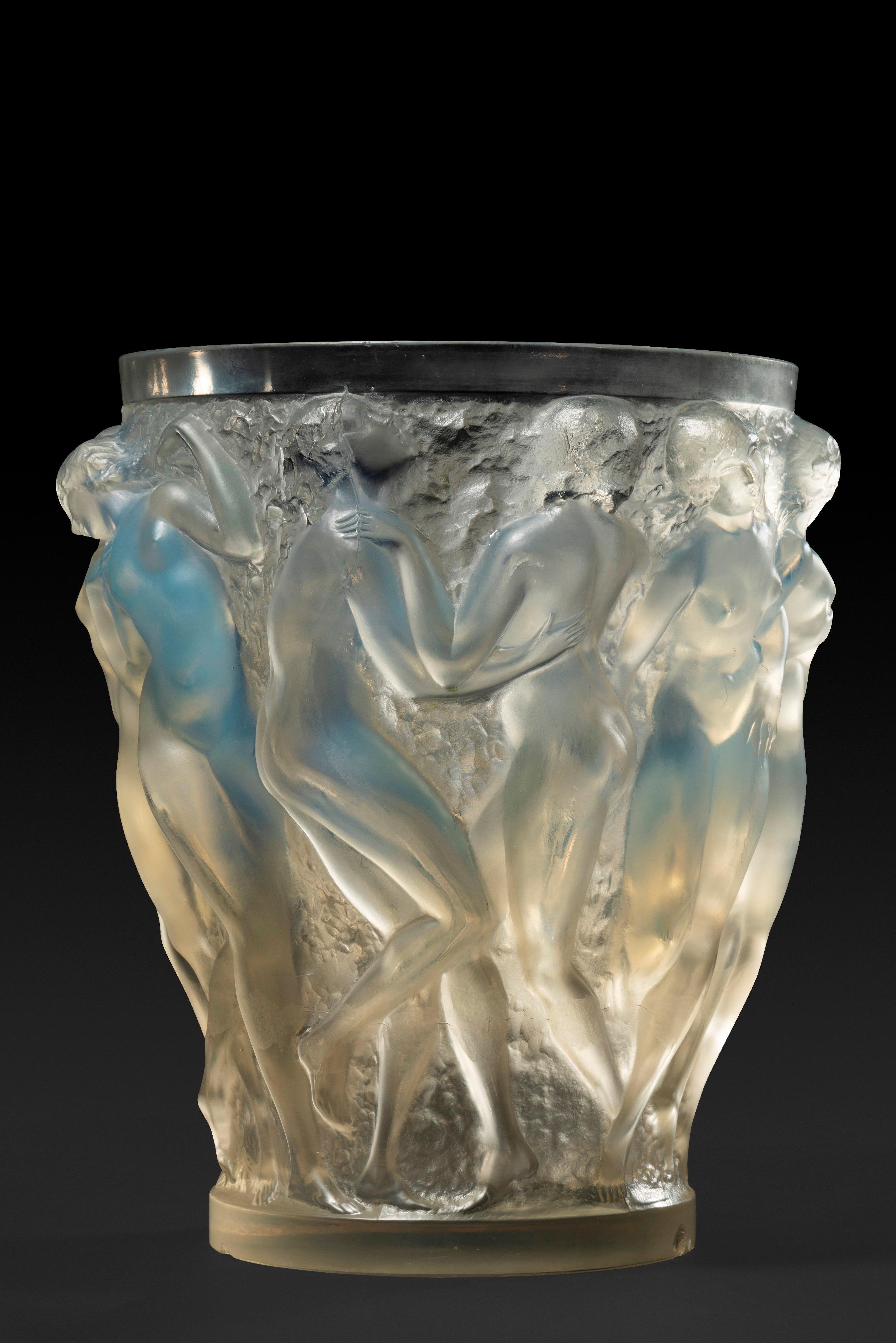 René Lalique (1860-1945) Vaso les 