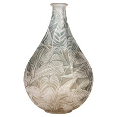 René LALIQUE -1923- Jarrón "SAUGE