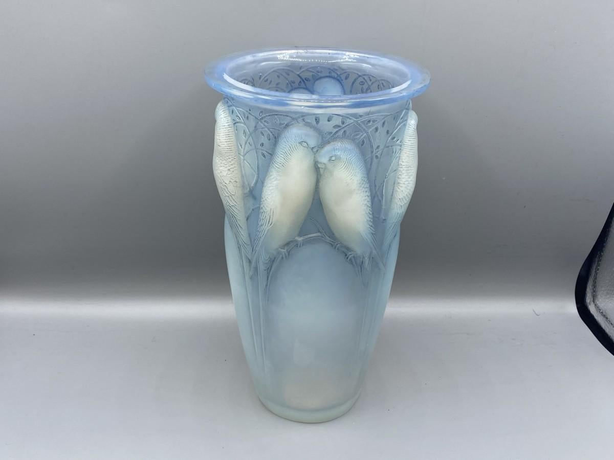XX secolo René Lalique-1924 - Vaso opalescente 