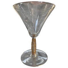 Antique René Lalique 6 Glass "Logelbach", 1925