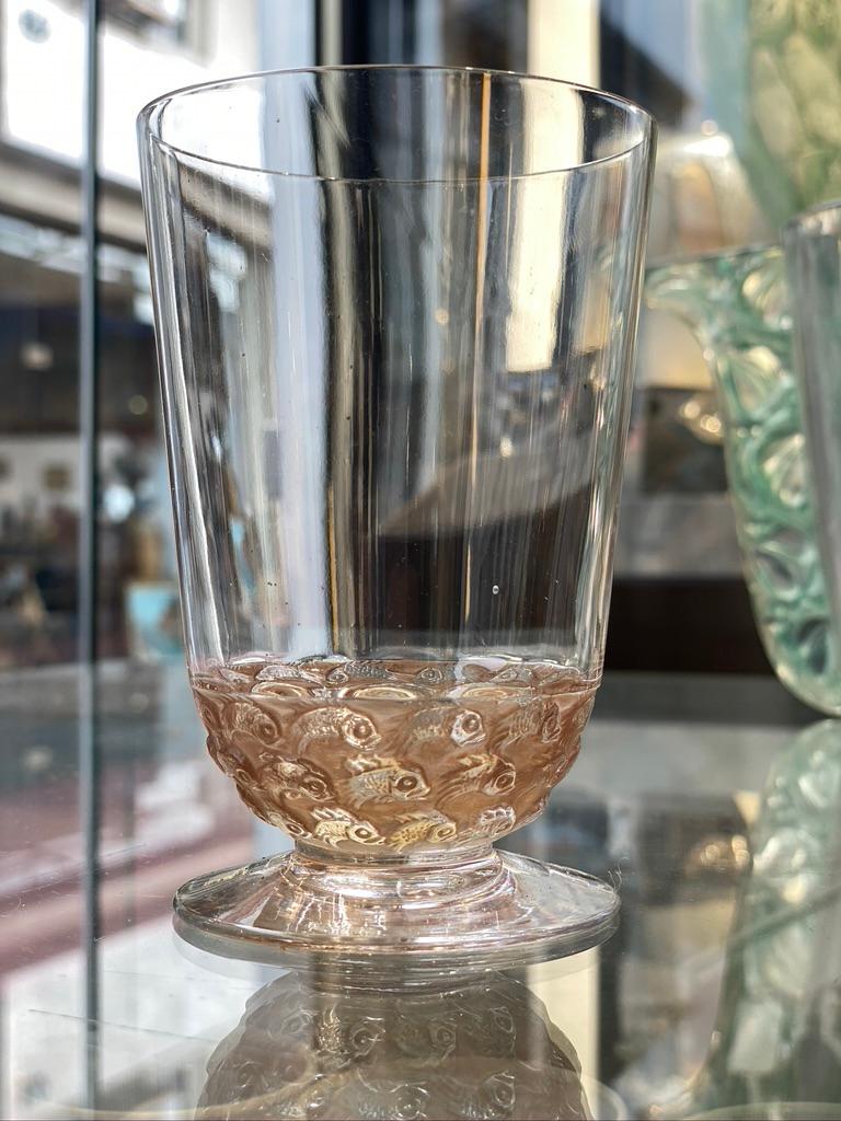 Mid-20th Century René Lalique 6 Glass Pouilly