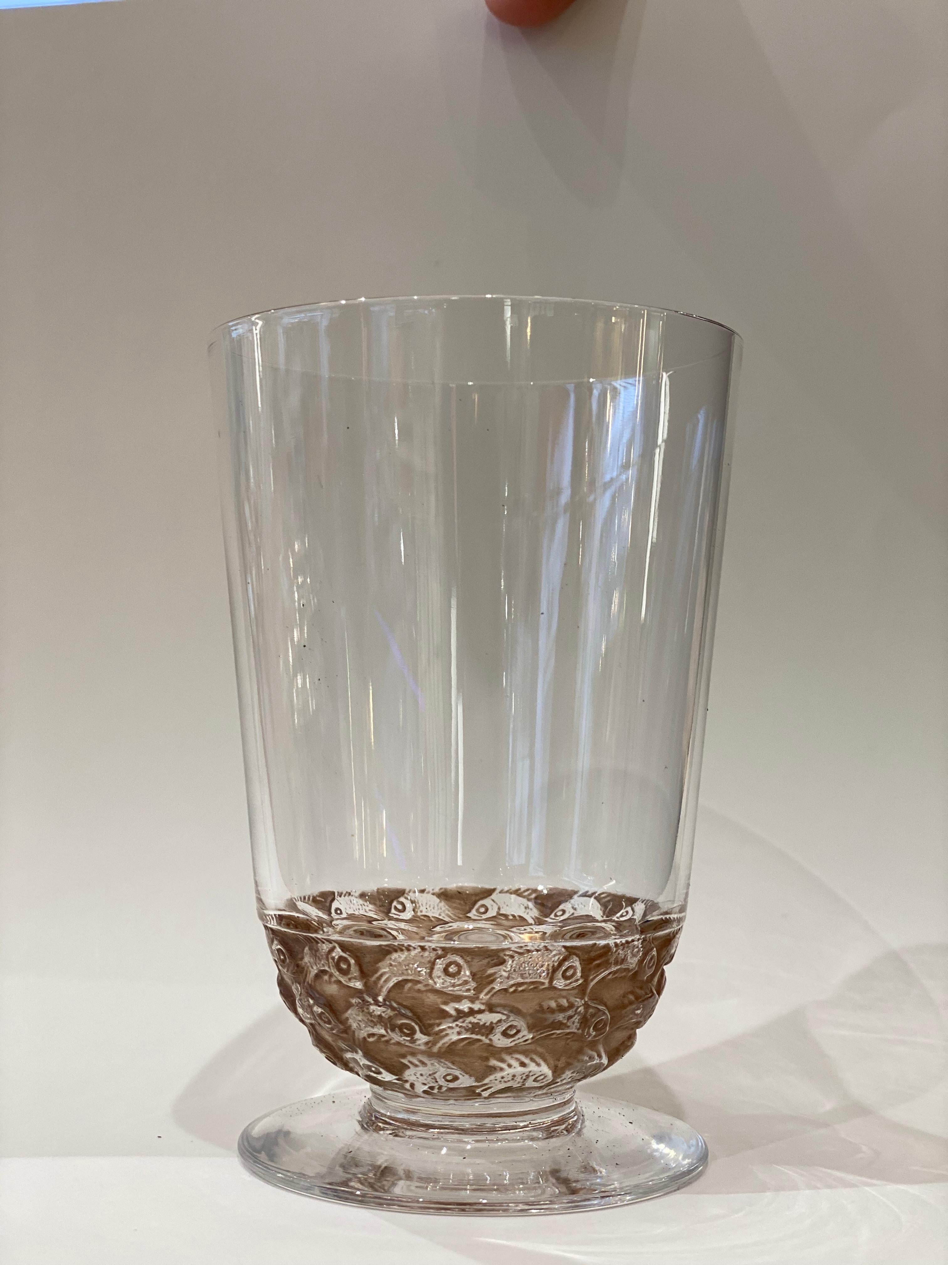 René Lalique 6 Glass Pouilly 1