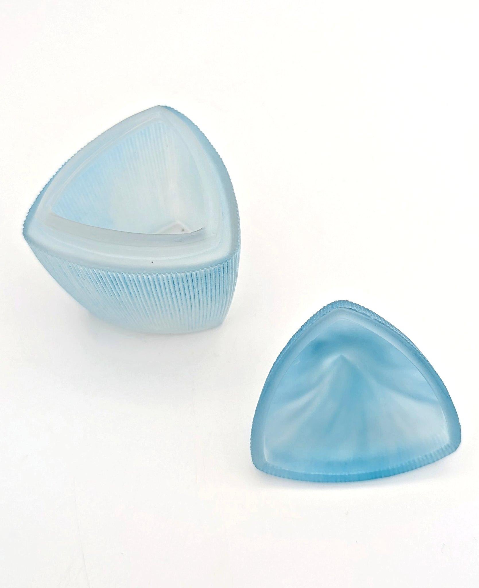 Fait main René Lalique, boîte à poudre Tête de Femme pour Coty, vers 1912 en vente
