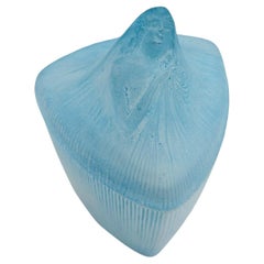 René Lalique a Tête de Femme powder box for Coty, ca. 1912