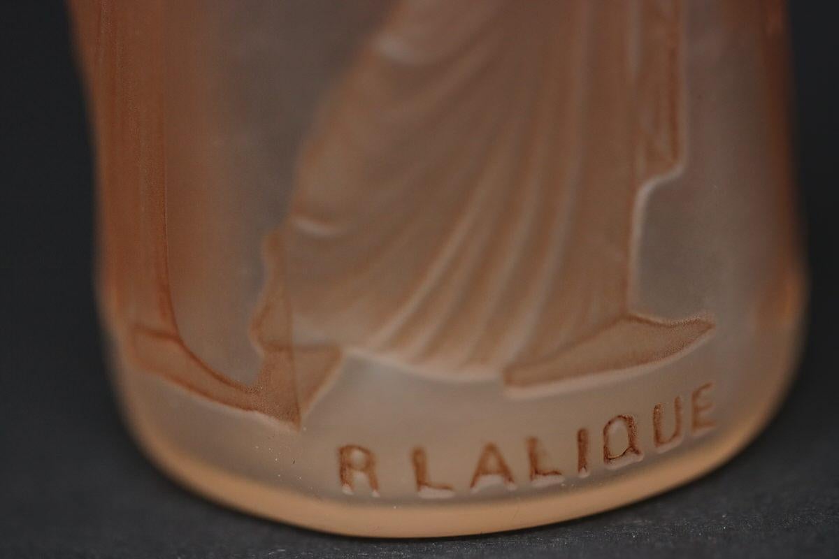 René Lalique Ambre Antique Glass Perfume Bottle 3