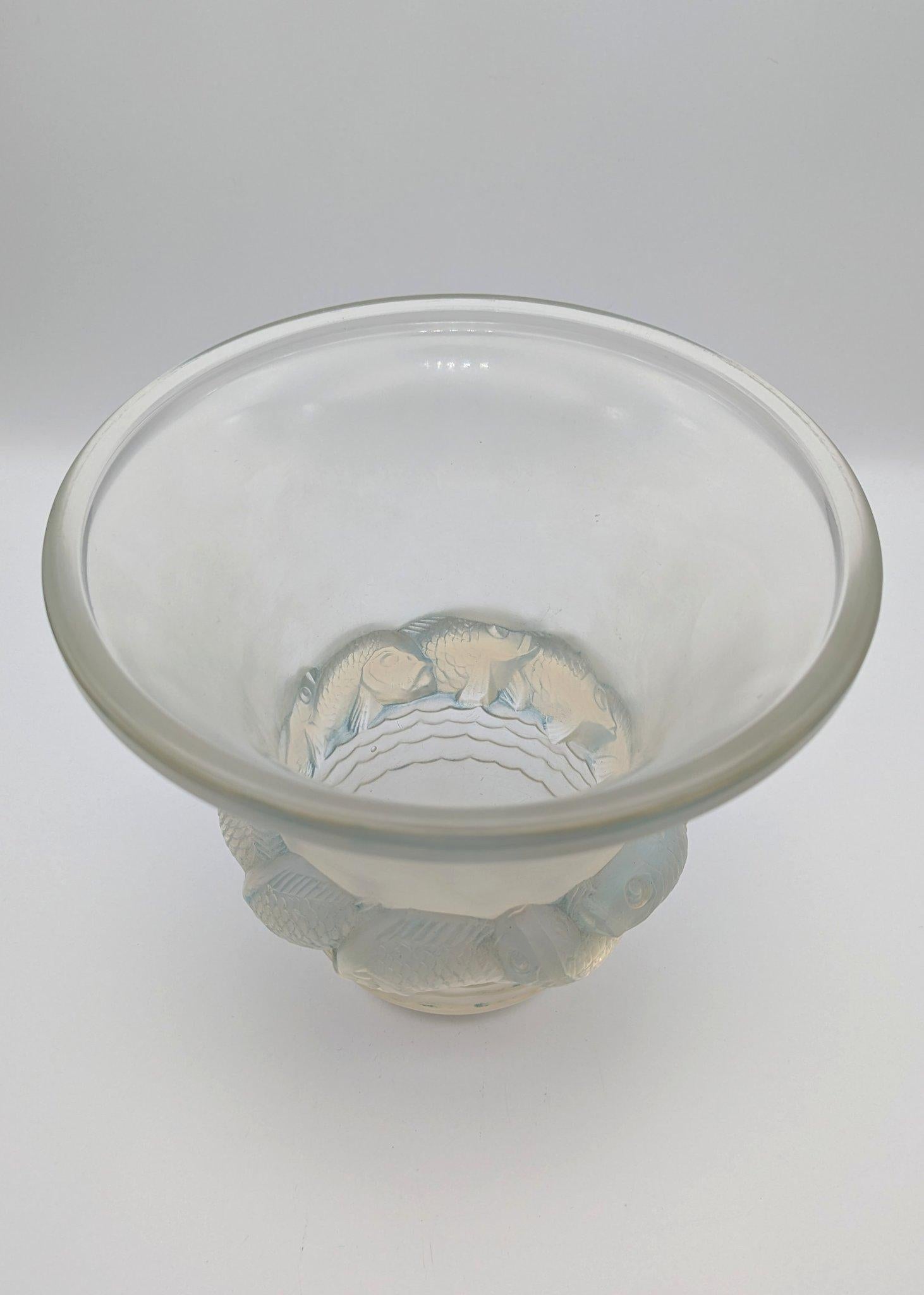 René Lalique eine opalisierende Vase 