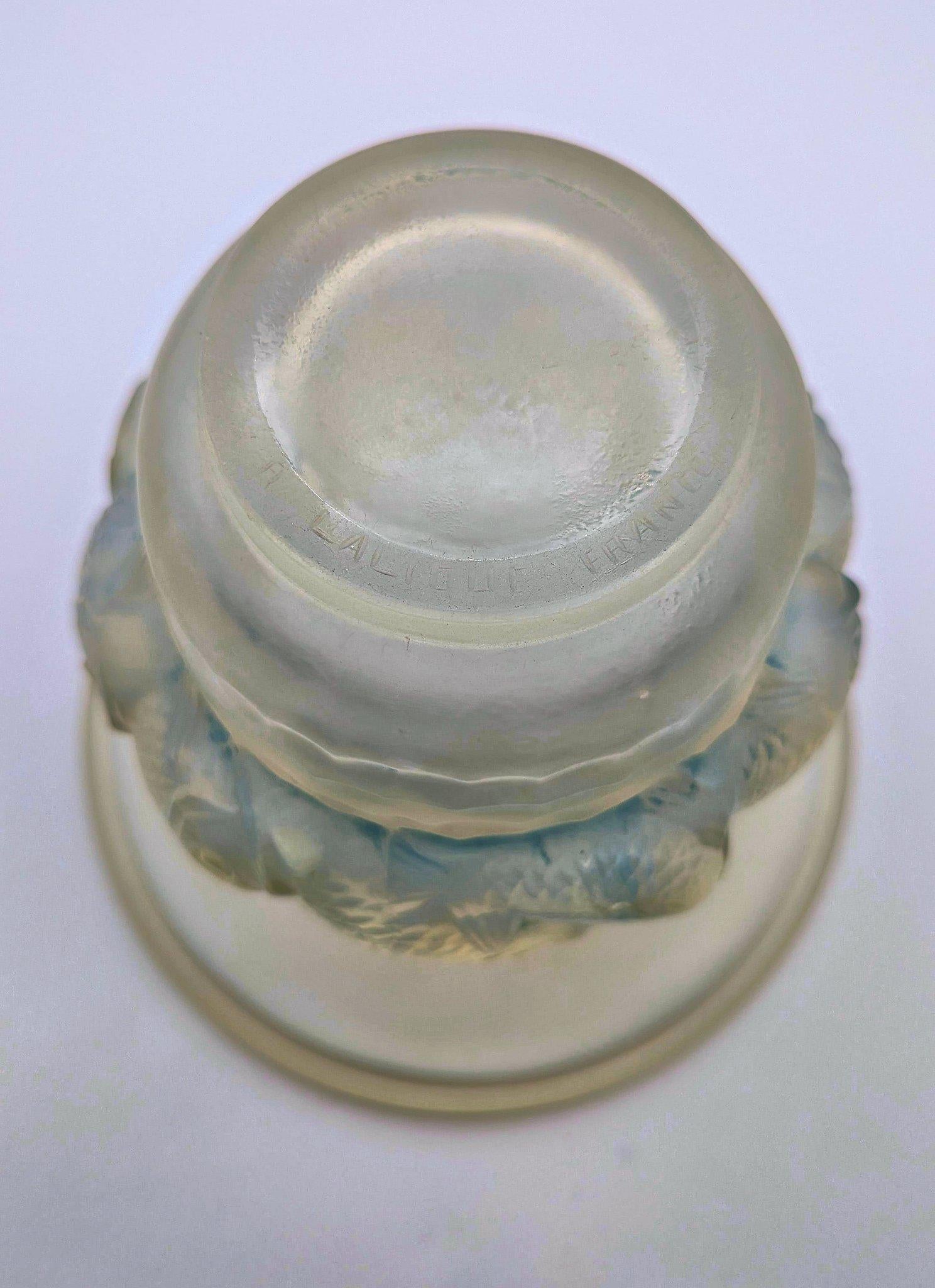 René Lalique eine opalisierende Vase 