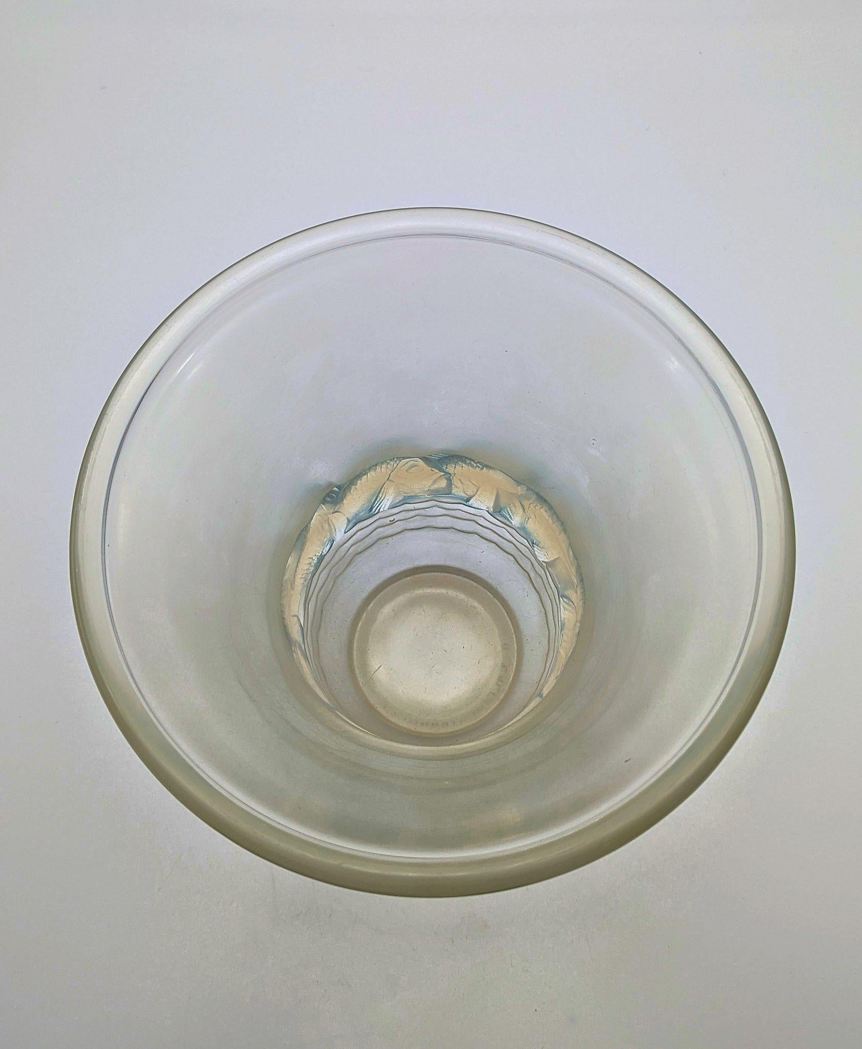 René Lalique eine opalisierende Vase 