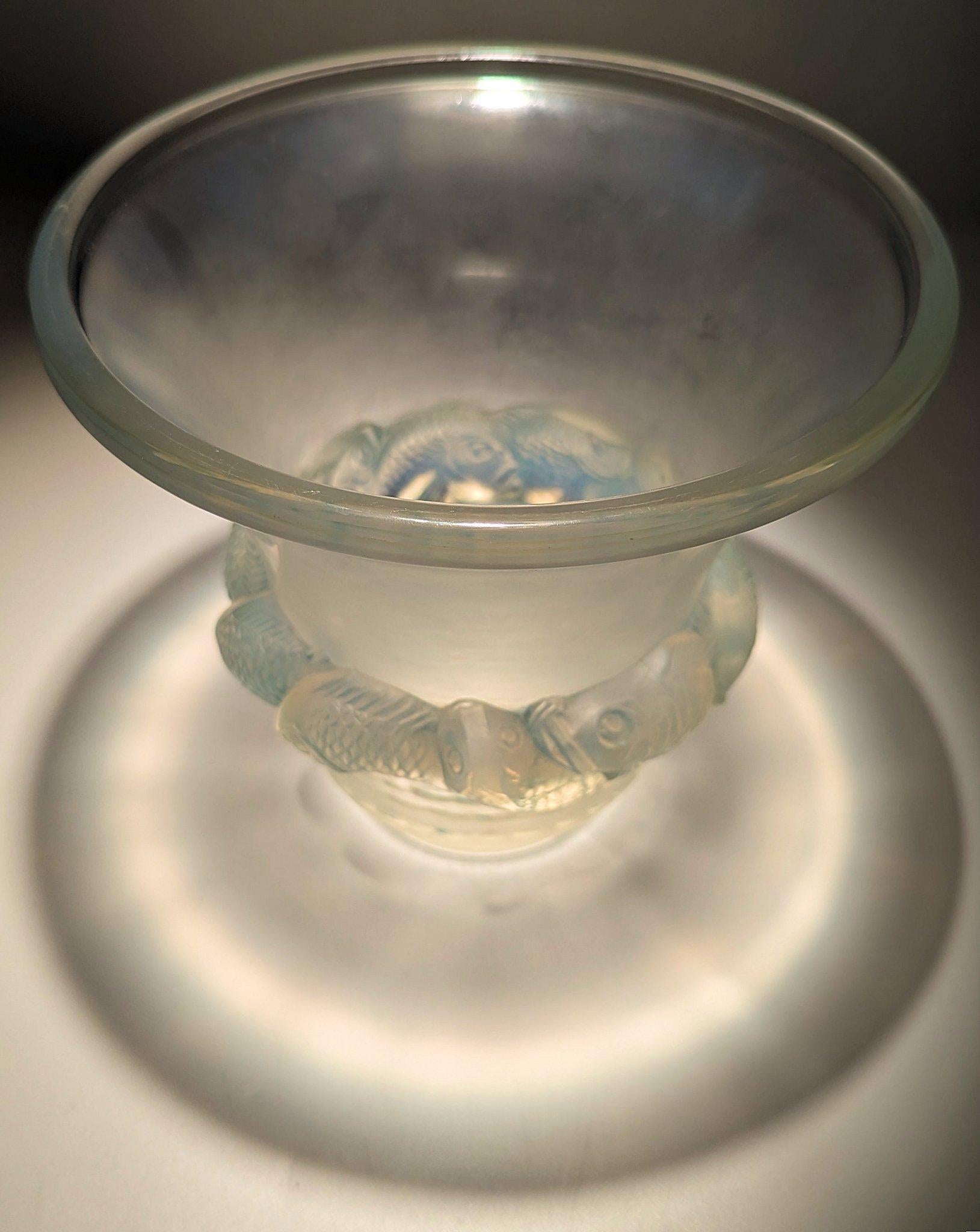 René Lalique eine opalisierende Vase 