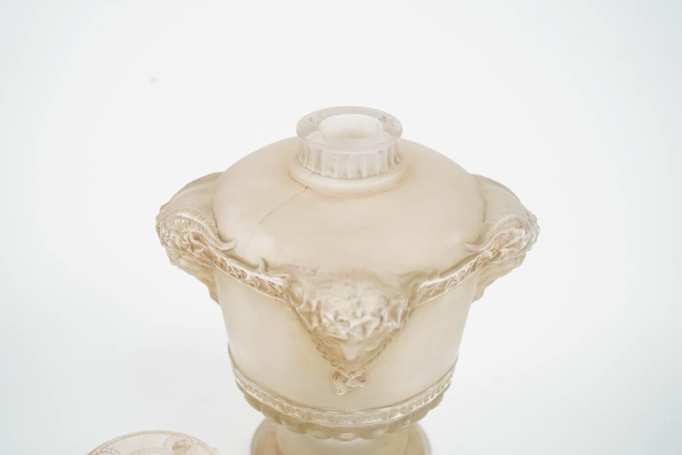 Rene Lalique and Guerlain Scent Bottle Bouquet De Faunes In Good Condition In Saint-Ouen, FR
