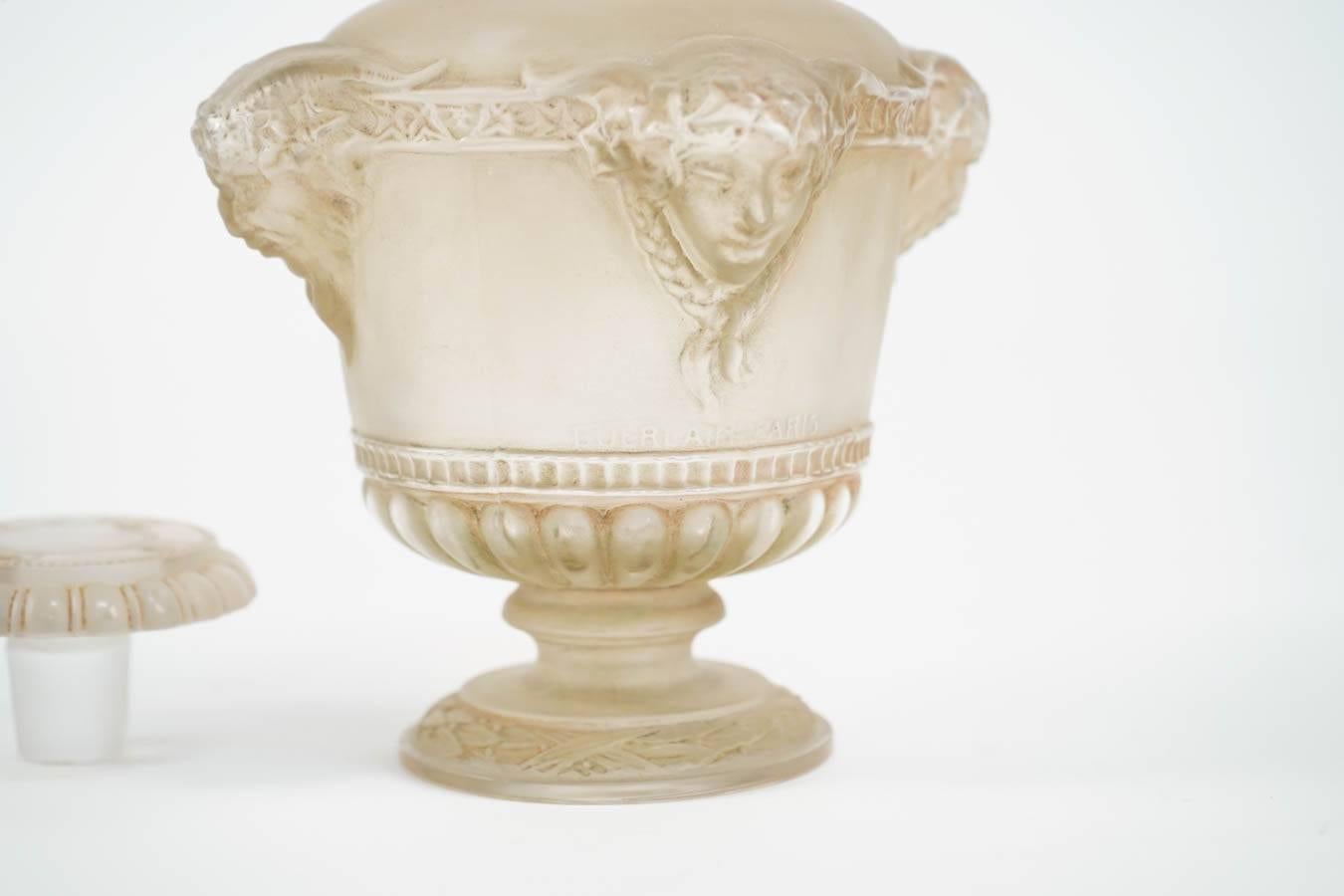 Early 20th Century Rene Lalique and Guerlain Scent Bottle Bouquet De Faunes